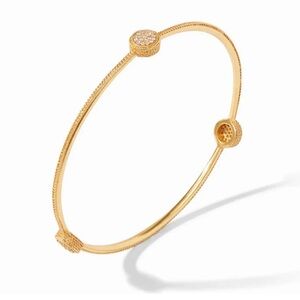 Julie Vos Windsor Pave Bangle size medium